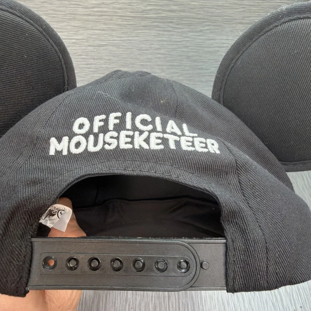 Disney Mickey Mouse Ears‎ Hat Mouseketeer Club Cap Adjustable Adult Park Ears